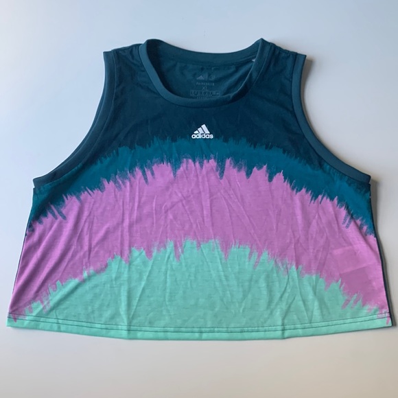 adidas Tops - Adidas Primegreen Crop Tank - Size XL